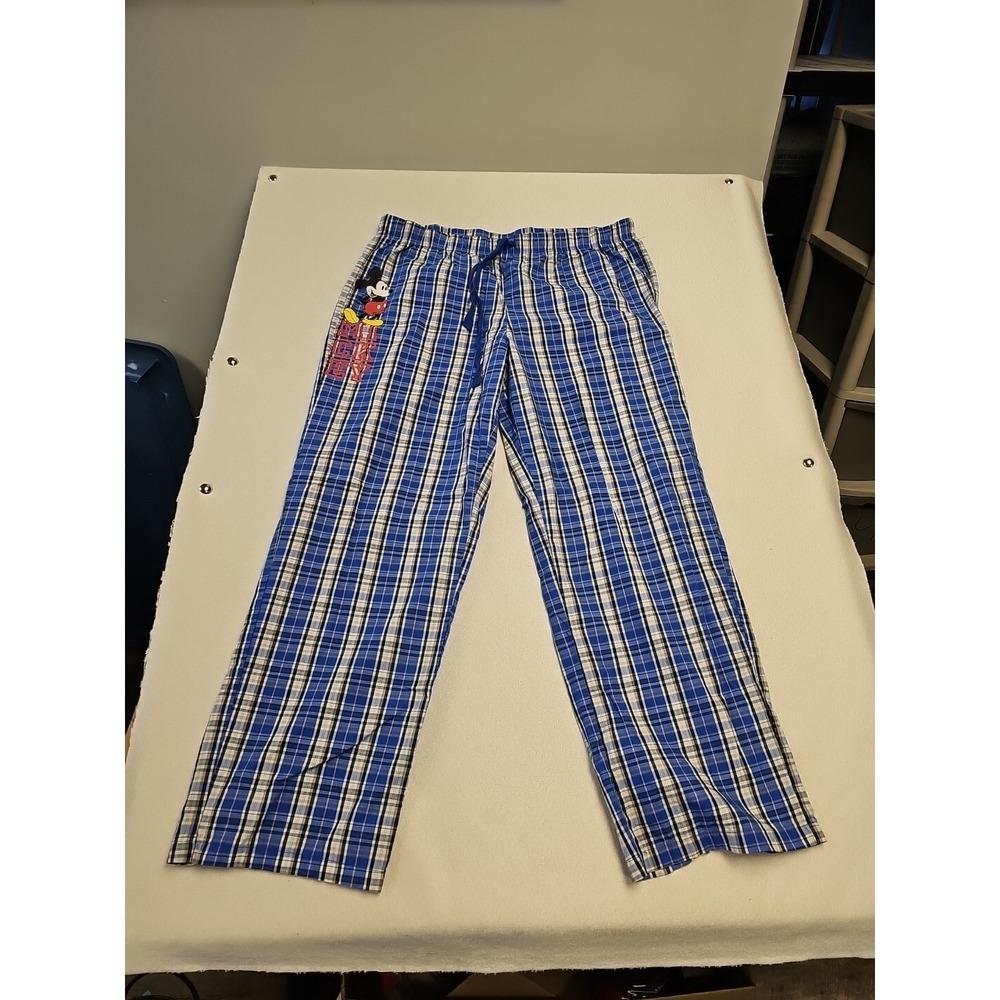 Disney Store Mickey Mouse Womens PJ Pajama Sleepwear Lounge Pants Size‎ L Large
